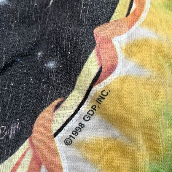 Vintage Liquid Blue 1998 Grateful Dead Keep it Green Band Tshirt - Picture 8 of 9